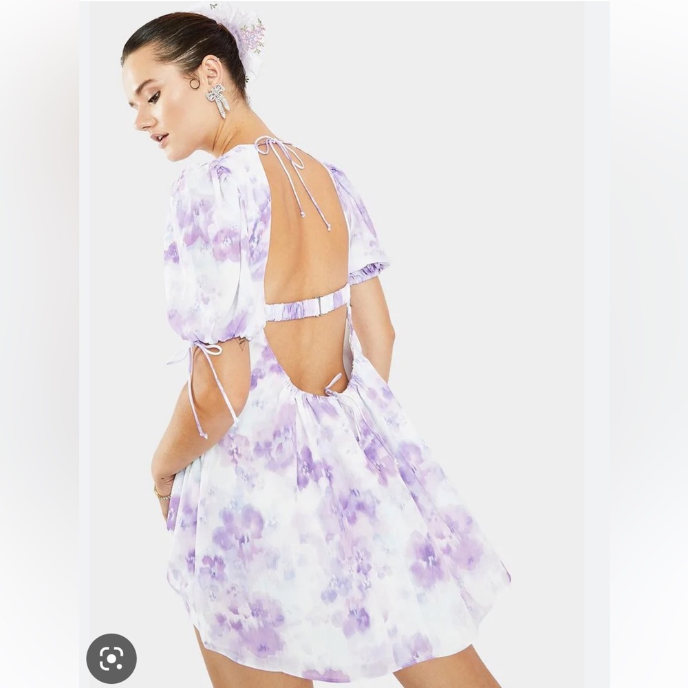 NWT For Love & Lemons Zinna Mini Dress